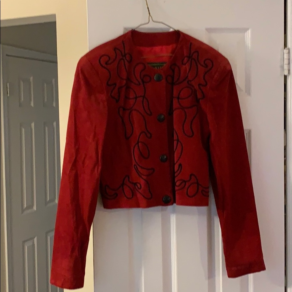 Suede jacket